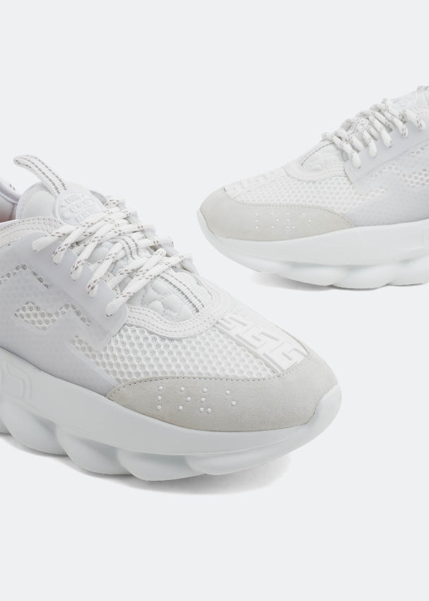 VERSACE Chain Reaction White