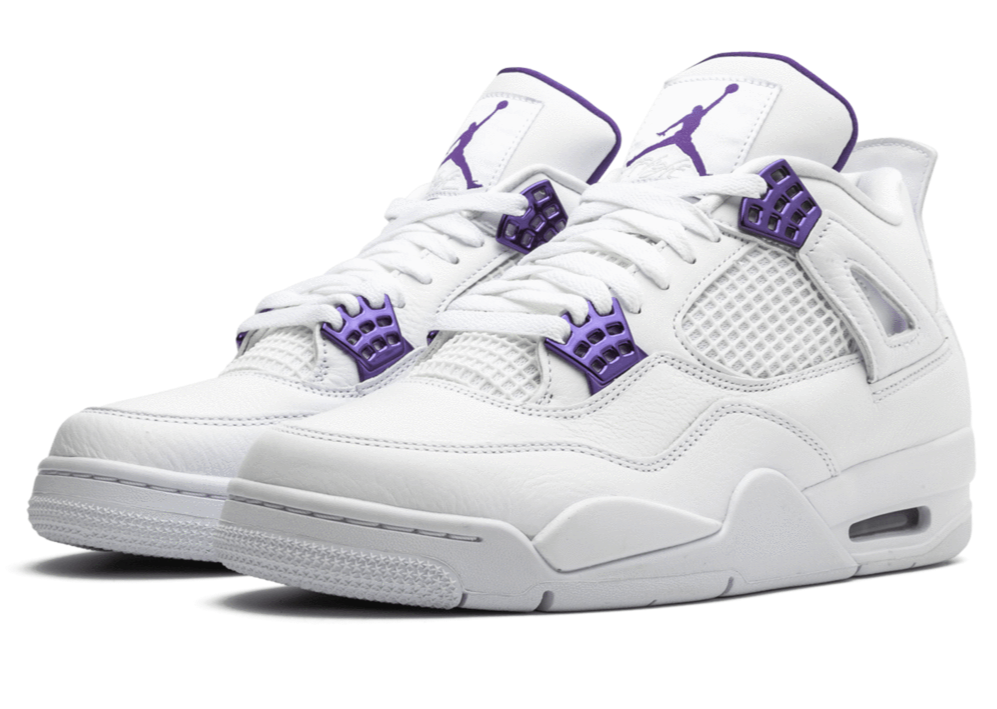 Jordan 4 Metalic Purple