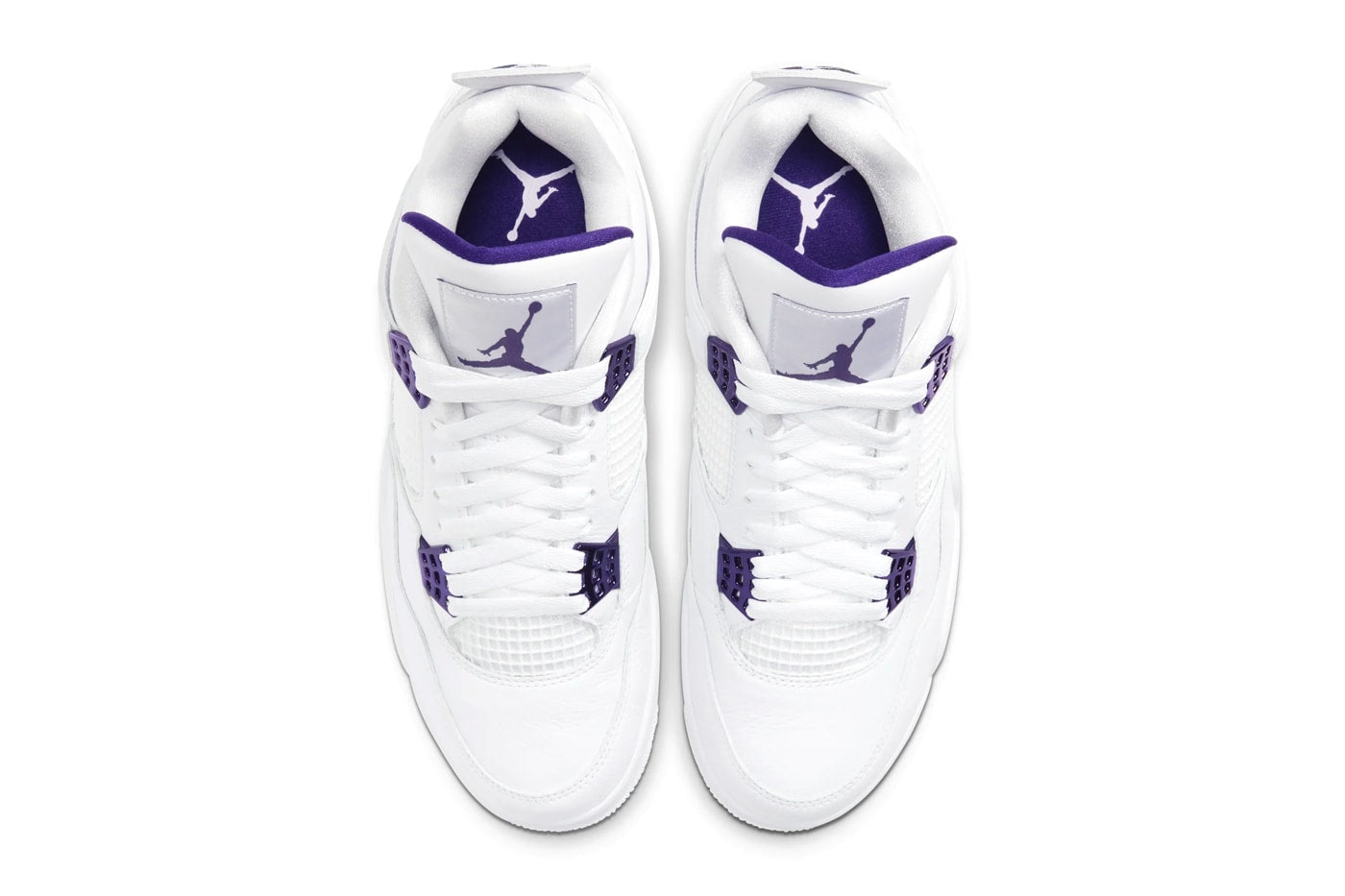 Jordan 4 Metalic Purple