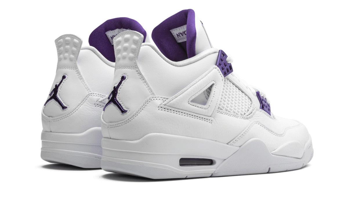 Jordan 4 Metalic Purple