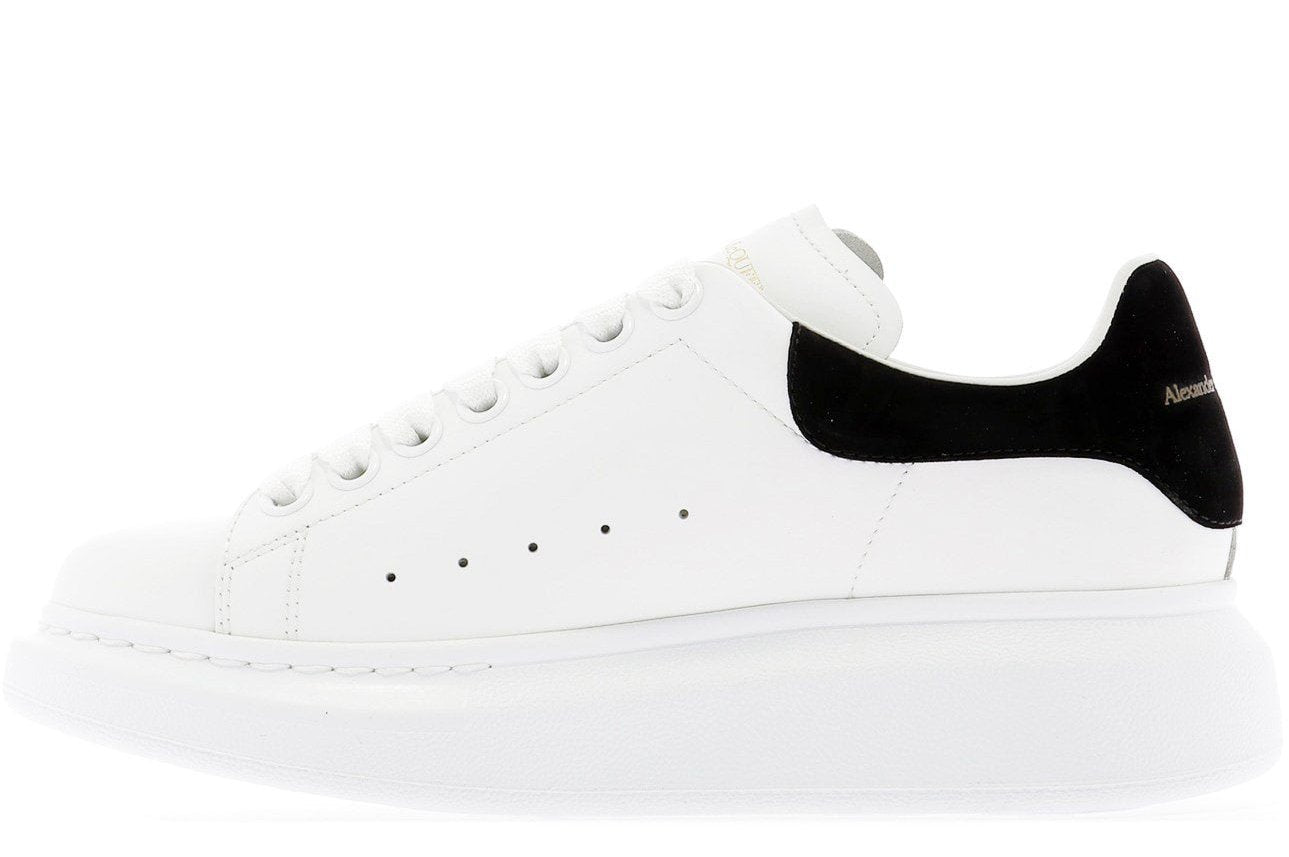 Alexander McQueen White/Black suede