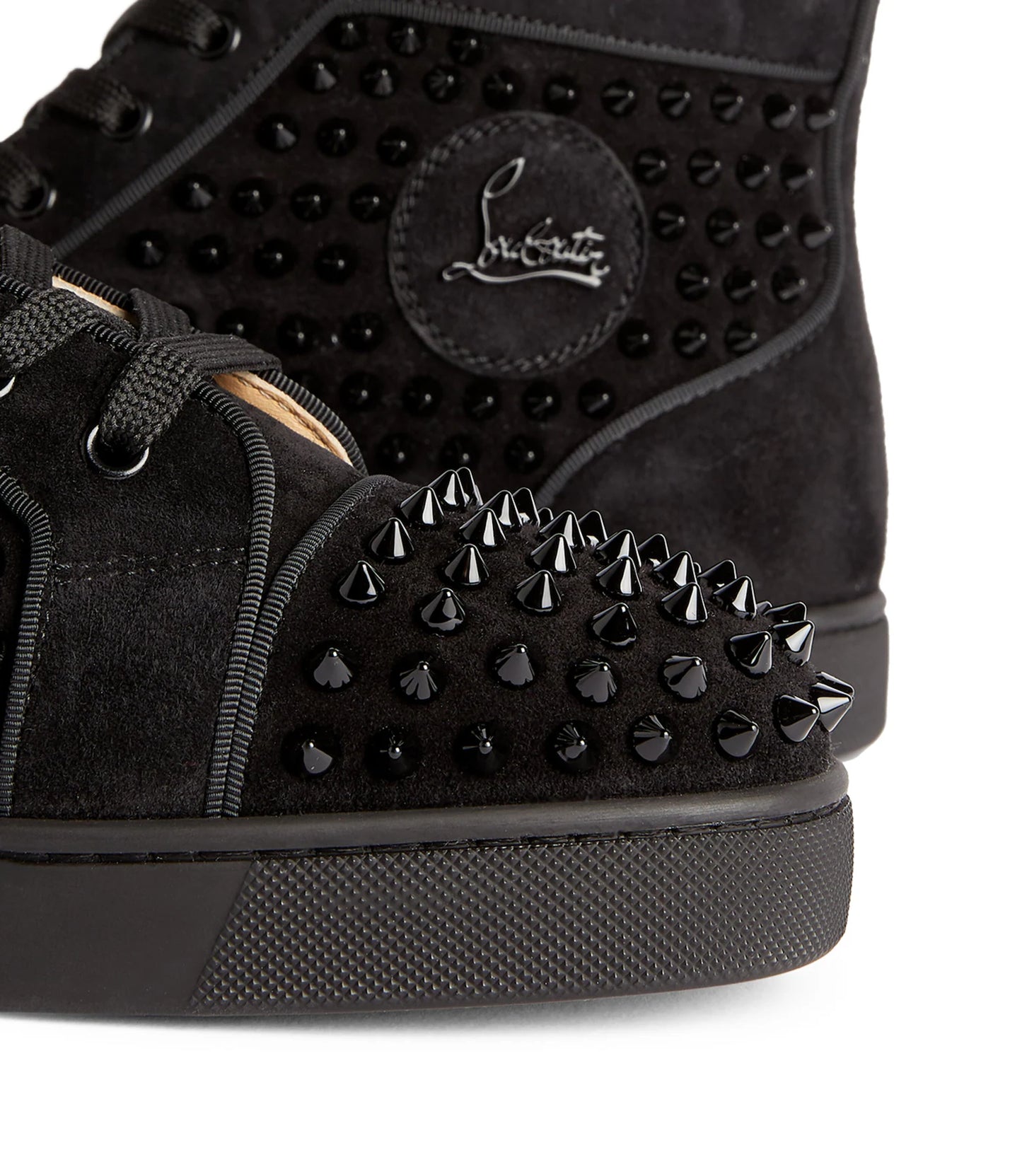 Christian Louboutin Spikes High Black