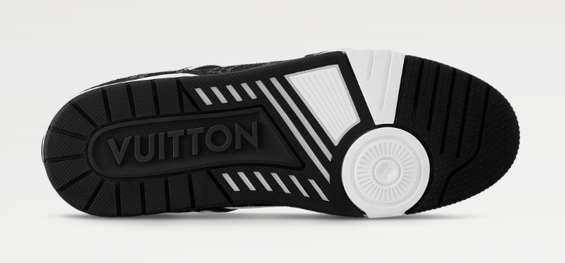 LV Louis Vuitton Trainer Black & White