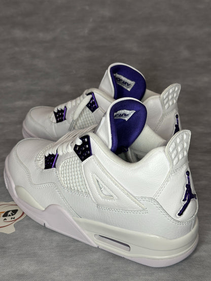 Jordan 4 Metalic Purple