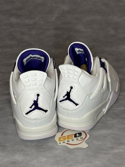 Jordan 4 Metalic Purple