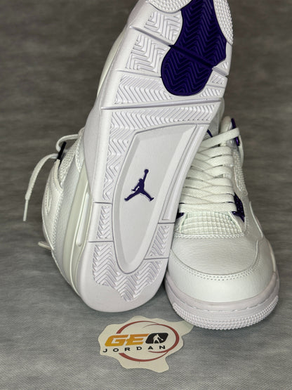 Jordan 4 Metalic Purple