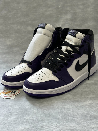Jordan 1 High Court Purple