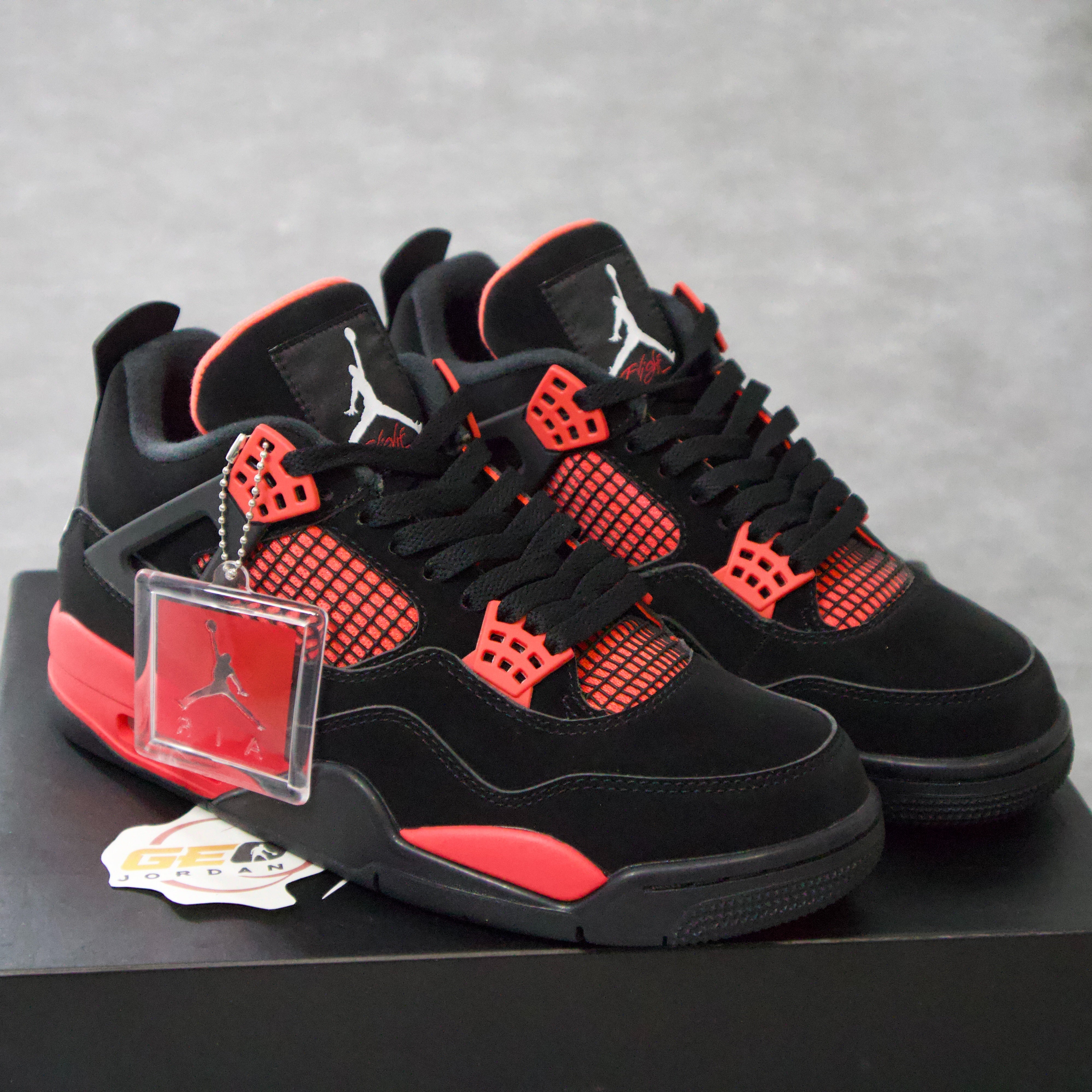 Jordan 4 Red Thunder – GEO JORDAN