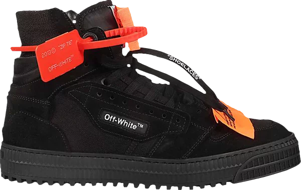 Off White COURT 3.0 -  Black Suede