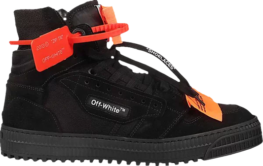 Off White COURT 3.0 -  Black Suede