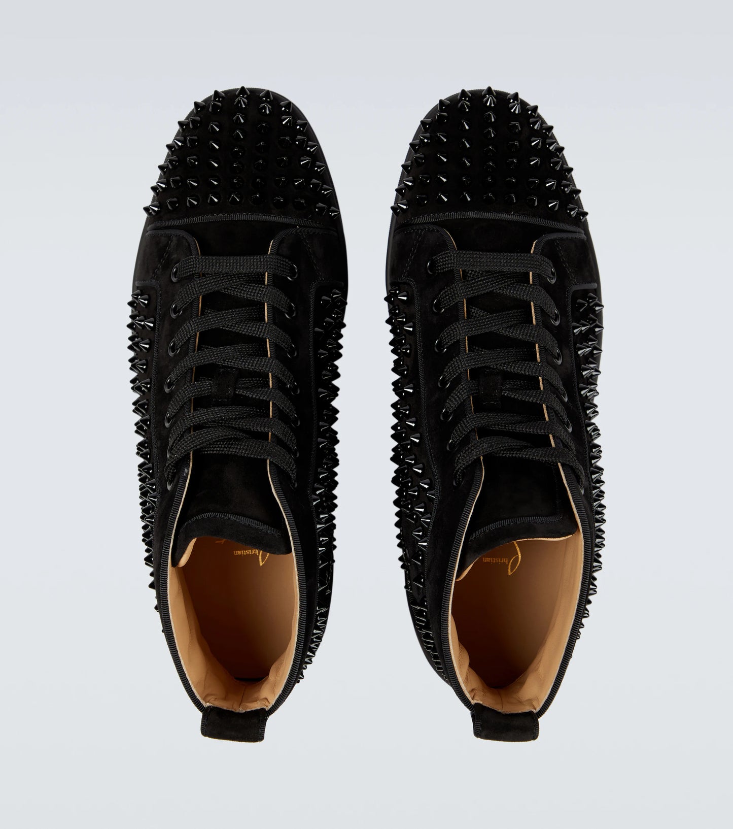 Christian Louboutin Spikes High Black