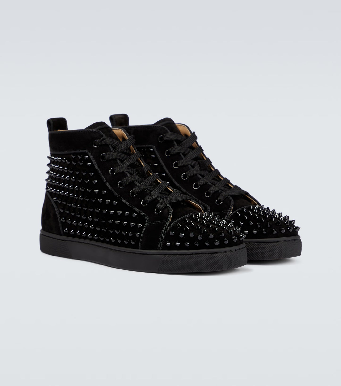 Christian Louboutin Spikes High Black