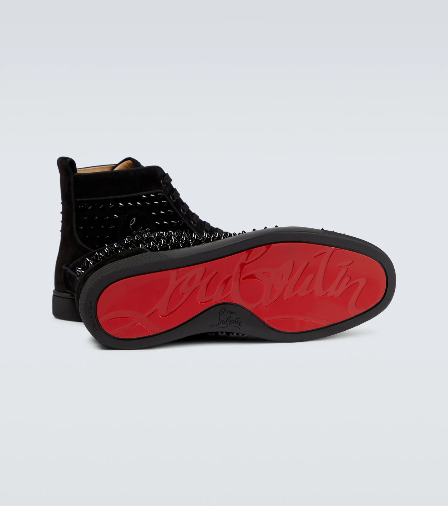 Christian Louboutin Spikes High Black